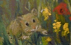 Le petit mulot huile/toile
